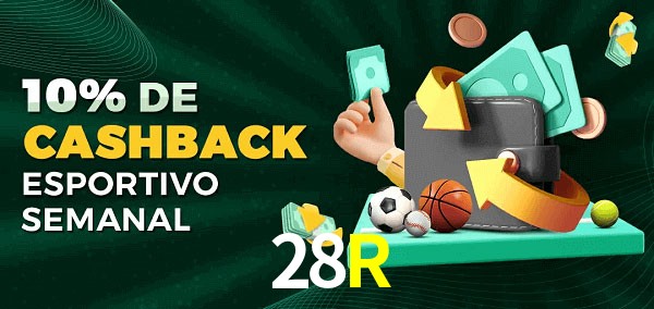 10% de bônus de cashback na 28R