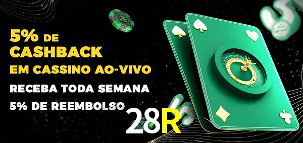 Promoções do cassino ao Vivo 28R